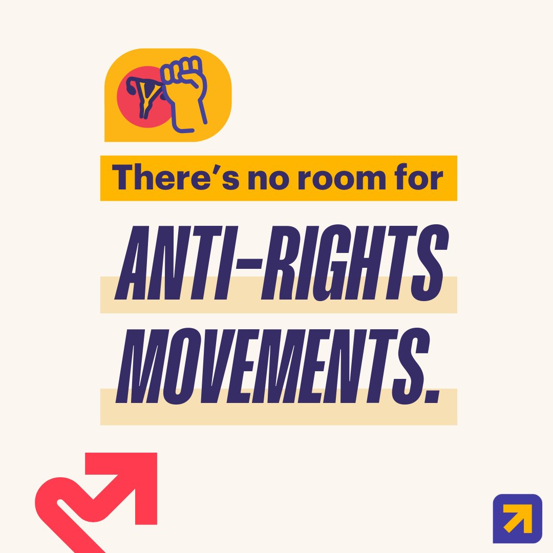 🚨 Anti-rights movements threaten girls’ bodily autonomy &amp; #SRHR.  

They’re working to roll back hard-won progress, including access to safe abortion &amp; comprehensive sexuality education. 

This is about our bodies, our lives, our rights — and we will protect them.