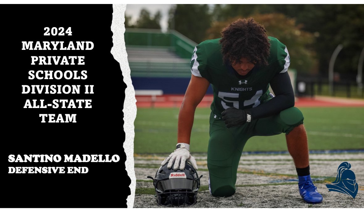 Honored to be named to the 2024 Maryland Private Schools Division II All State Team. Extremely Grateful for my coaches, teammates, and everyone who supported me this season and throughout my time in high school. Thank you all. #WCAC <a href="/SMRFootball/">SMRFootball</a> <a href="/WCACSports/">Washington Catholic Athletic Conference</a> <a href="/coachwynn6/">Gary Wynn</a>