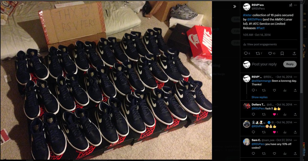 RSVP'ers tweet media