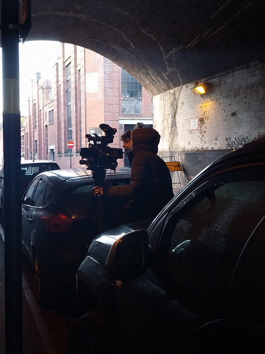 ContraryTrees's tweet photo. More behind the scenes filming for Birmingham A City Rooted in Talent: Fuzzbox in the #rumrunner and some location shots outside The Holy City Zoo with our fabulous narrator #maggiekdemonde https://t.co/lel7lFqSIh