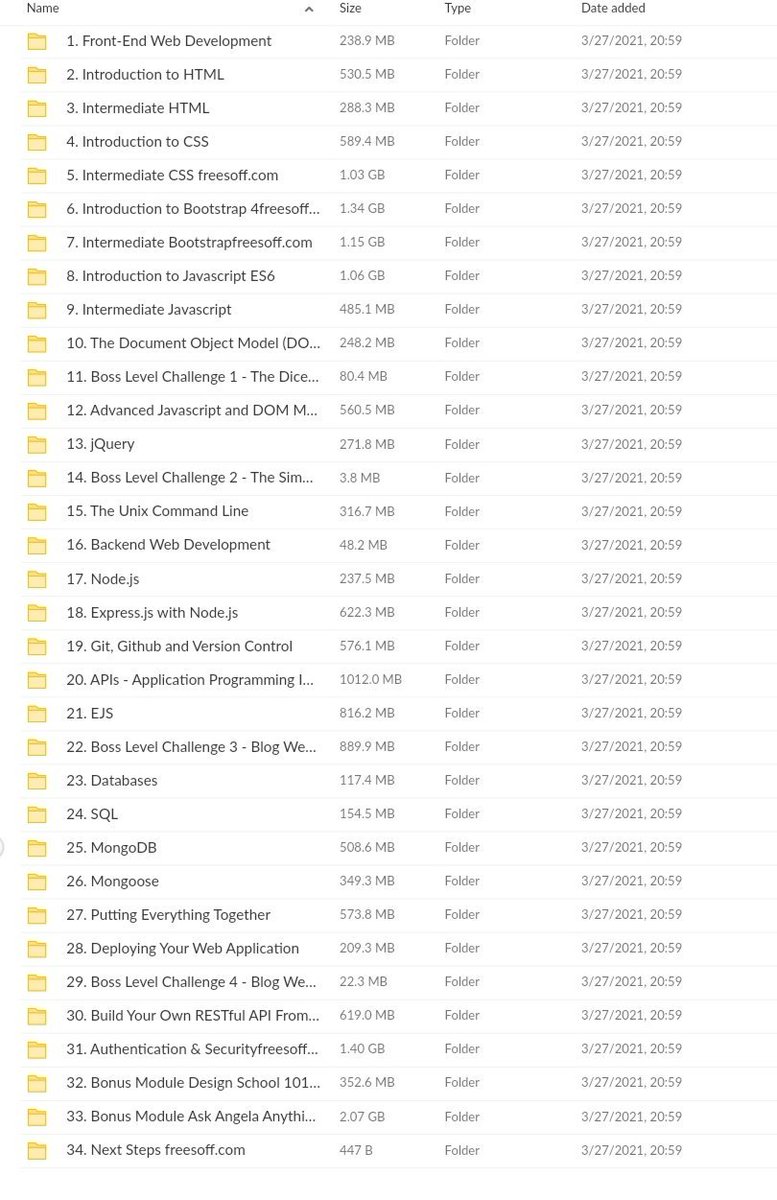 Nas_tech_AI's tweet image. Full stack web development courses for free:

💻 HTML
💅 CSS
🚀 JavaScript
⚛️ React
💡 jQuery
🐙 Git &amp;amp; GitHub
🌐 APIs
⚙️ Node.js
📊 SQL
➕..and more!

To get it, just:

1. Like &amp;amp; repost
2. Reply "courses"
3. Follow me (so that I can DM