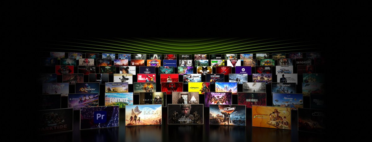 codingmaster24's tweet image. GeForce RTX 50 Series Game Changer  Powered by NVIDIA Blackwell, GeForce RTX™ 50 Series GPUs bring game-changing capabilities to gamers and creators.Multiply performance with NVIDIA DLSS 4, generate images at unprecedented speed, and unleash your creativity with NVIDIA Studio.