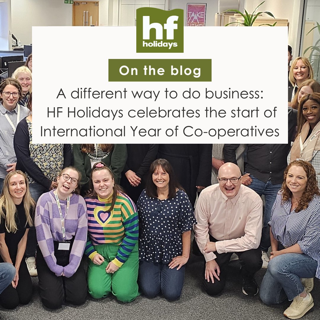 We have over 46,000 members, all of whom are at the heart of a purposeful business powered by its people and values. #ProudCooperative

Read our latest blog post to find out how we're commemorating the UNs International Year of Co-operatives (IYC2025).

hfholidays.co.uk/news/cooperati…