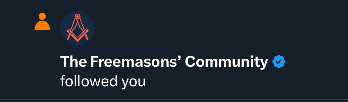 MasonicFind's tweet photo. If I’m not following you but I should be, let me know below 🤝 https://t.co/uWW2eAoL0d