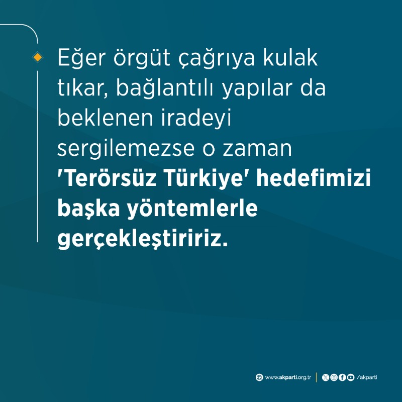 Akparti's tweet photo. Genel Başkanımız ve Cumhurbaşkanımız Recep Tayyip Erdoğan’ın TBMM Grup Toplantımızda öne çıkan açıklamaları.