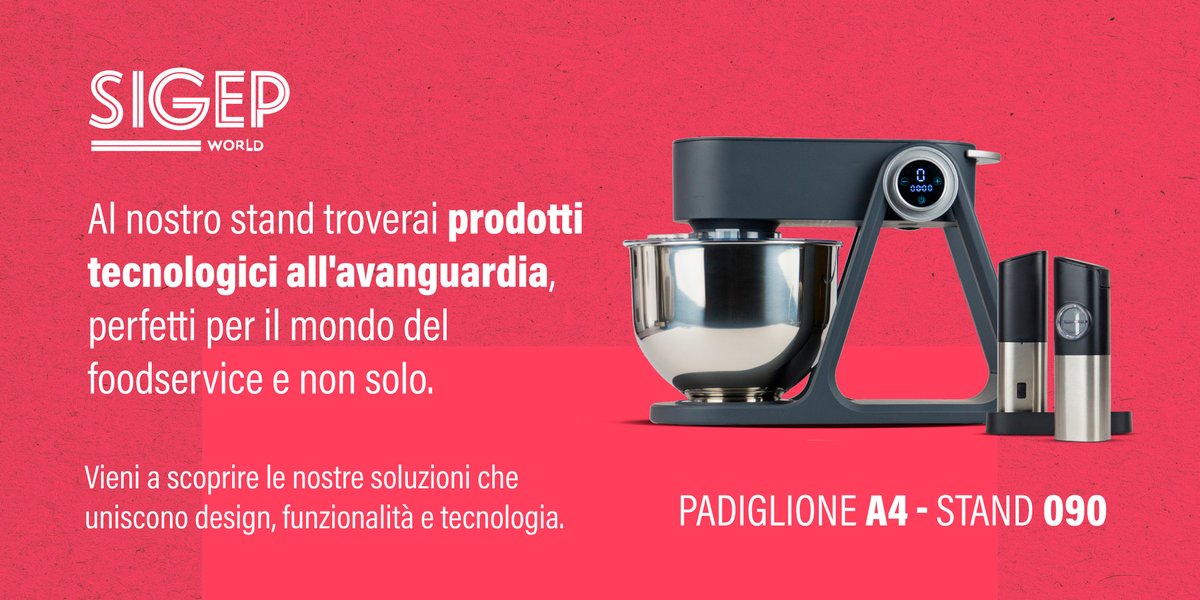 Duduuis's tweet photo. Siamo orgogliosi di essere partner di SIGEP 2025! Scopri il nostro servizio di ricarica wireless e tante soluzioni tecnologiche pensate per il mondo del foodservice.

📅 18-22 gennaio 2025 | Fiera di Rimini

#SIGEP2025 #foodservice #tecnologia #ricaricawireless #innovazione https://t.co/eQMyXCNJMu