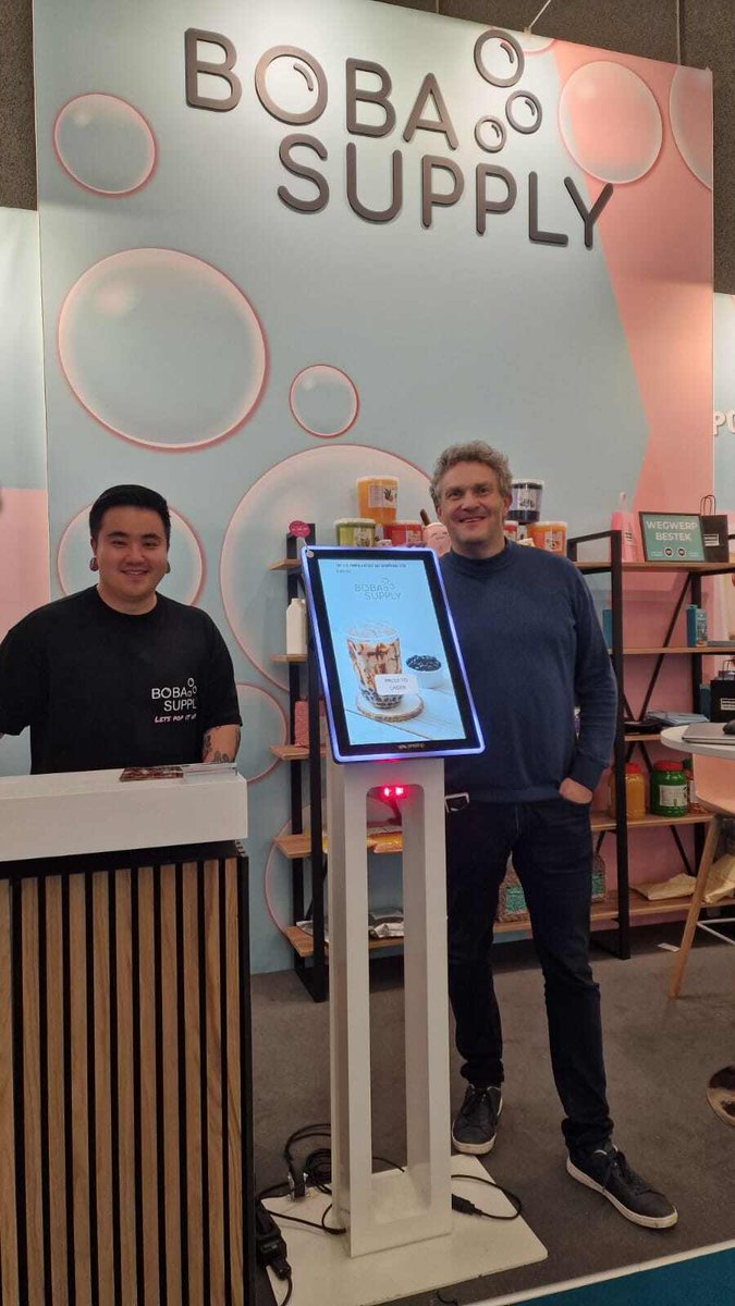 Boba Supply op Horecava 2025! Bezoek stands 08.504 &amp; 08.505 en ontdek hoe onze bestelzuilen klanttevredenheid verhogen en workflows verbeteren in de horeca.

📍 Horecava 2025 – stands 08.504 &amp; 08.505
#Horecava2025 #BobaSupply #Prestop #Bestelzuilen