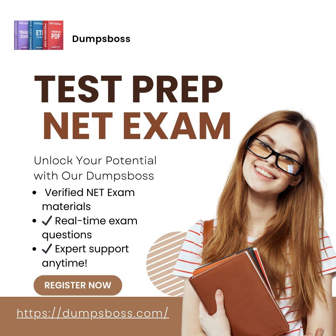 echobnlaze's tweet photo. Struggling with the NET Exam? 🧐 Worry no more!
DumpsBoss provides:
✔️ Accurate NET Exam test prep
✔️ Updated study materials
✔️ 100% success guarantee!
📲 Get started today at DumpsBoss. 
https://t.co/vAB5FfDdC6 
#testprepnetexam#dumpsboss https://t.co/TpkmaxsGJ4