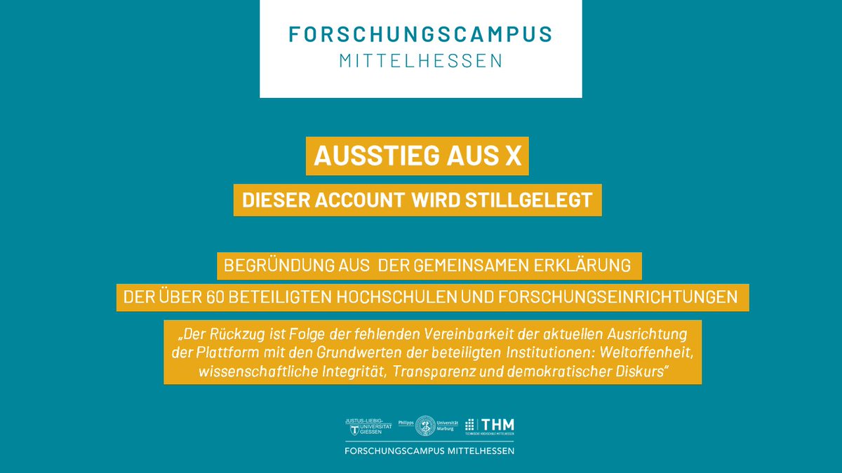 Forschungscampus Mittelhessen tweet media
