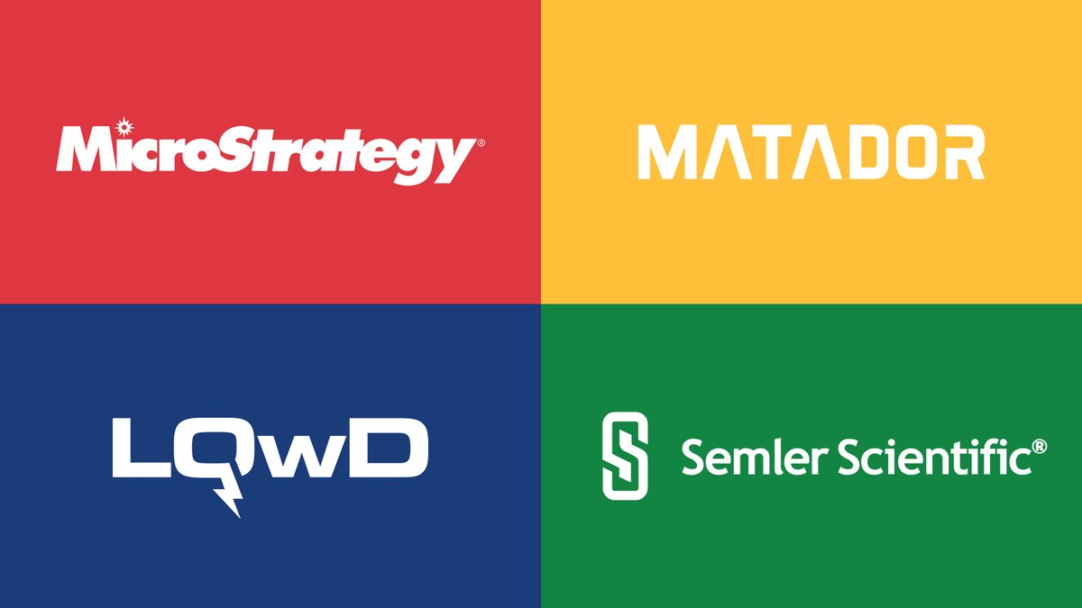 THIS WEEK in #Bitcoin treasury adoption: @MicroStrategy: Purchased 2,530 BTC,  total holdings: 450,000 BTC @SemlerSci: Purchased 237 BTC, total holdings:  2,321 BTC @LQWDTech: Purchased 7 BTC, total holdings: 148 BTC @BuyMatador:  Purchased 29 BTC, total ...