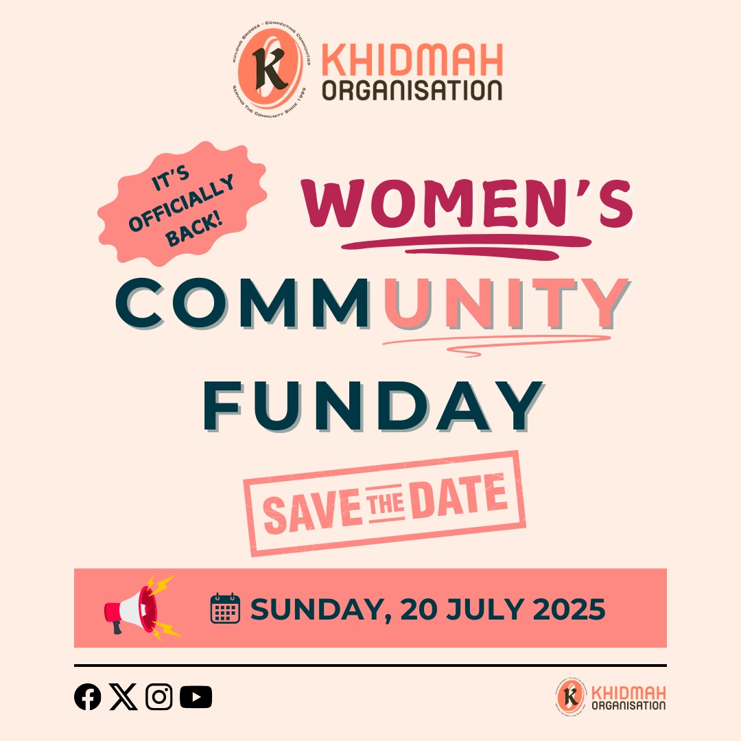 It's officially back, save the date!

Inshā Allah, the KO Ladies commUnity day will take place on Sunday, 20th July 2025

This is an advanced notice participants to save this date in their diaries to ensure we are all able to benefit and enjoy the day.

#KO2025