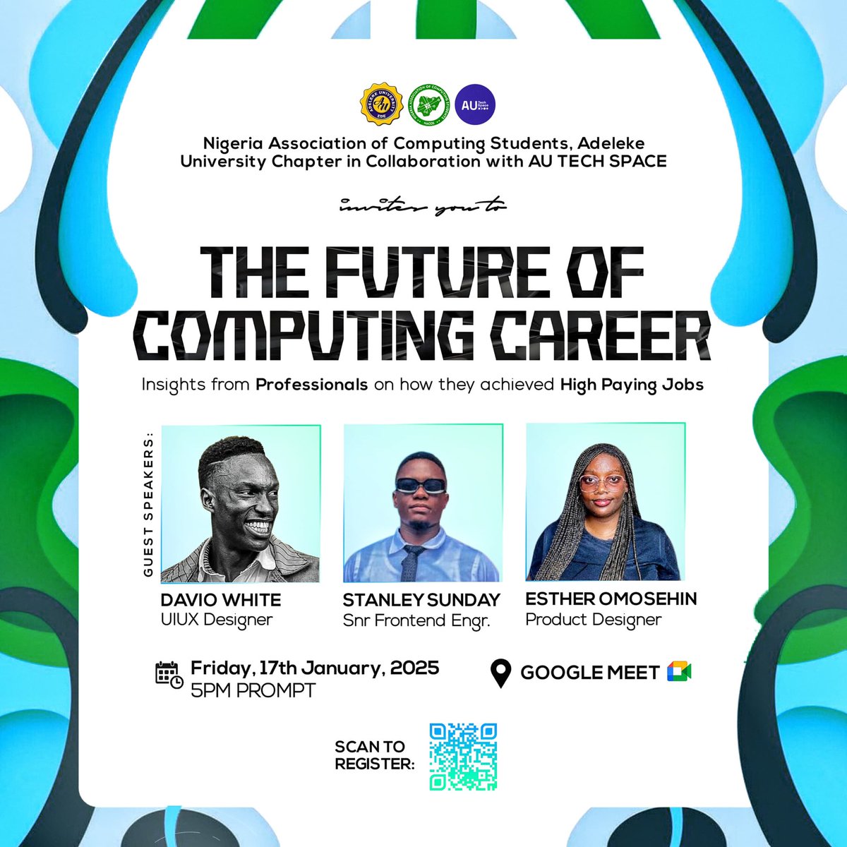 Nacos_au's tweet photo. Big names, bigger insights! 🚀Meet our expert speakers and join the conversation! #NACOS #adelekeuniversity https://t.co/5sBMsAjor5