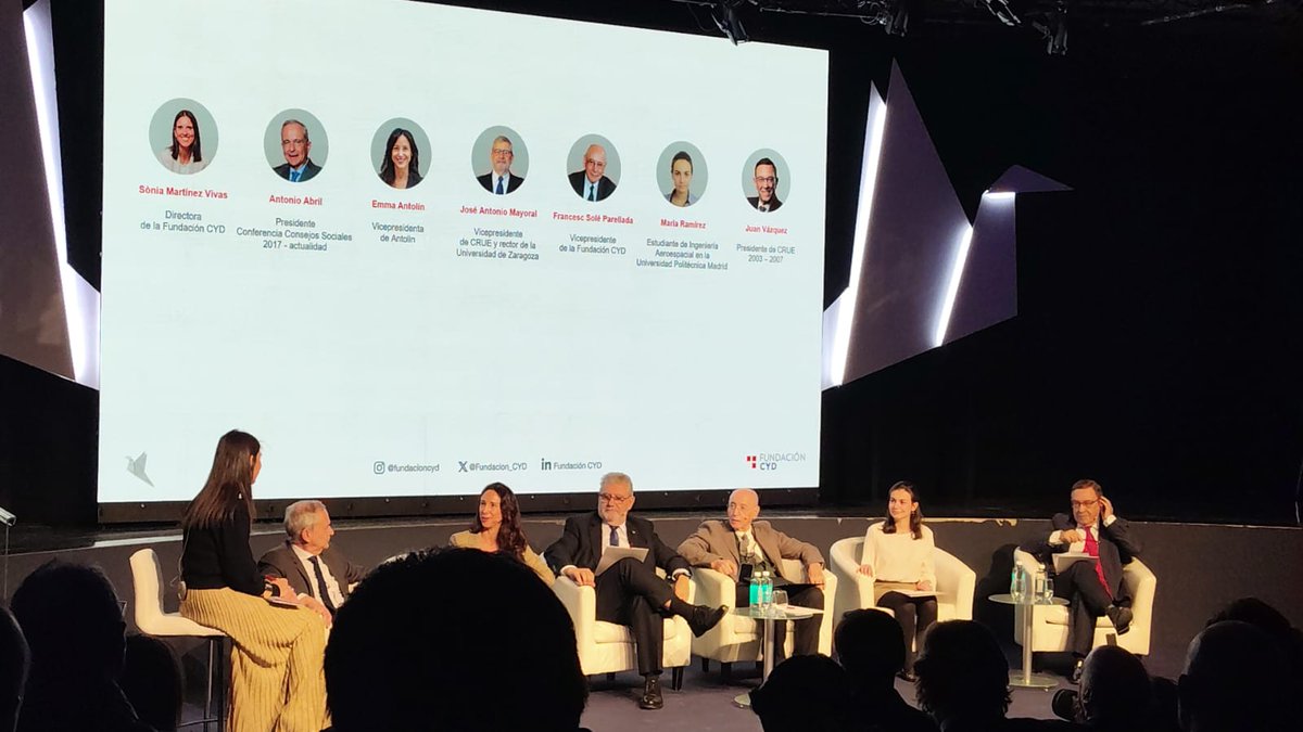 TelecoRenta's tweet photo. Hoy estamos presentes en el evento presentación del 20° Informe CYD 2024 @Fundacion_CYD junto a @IMDEA_Networks y el @COIT_AEIT
Sigue la emisión en directo aquí 👉https://t.co/edD9ozaB4M
#InformeCYD https://t.co/7X9gh0PgNX