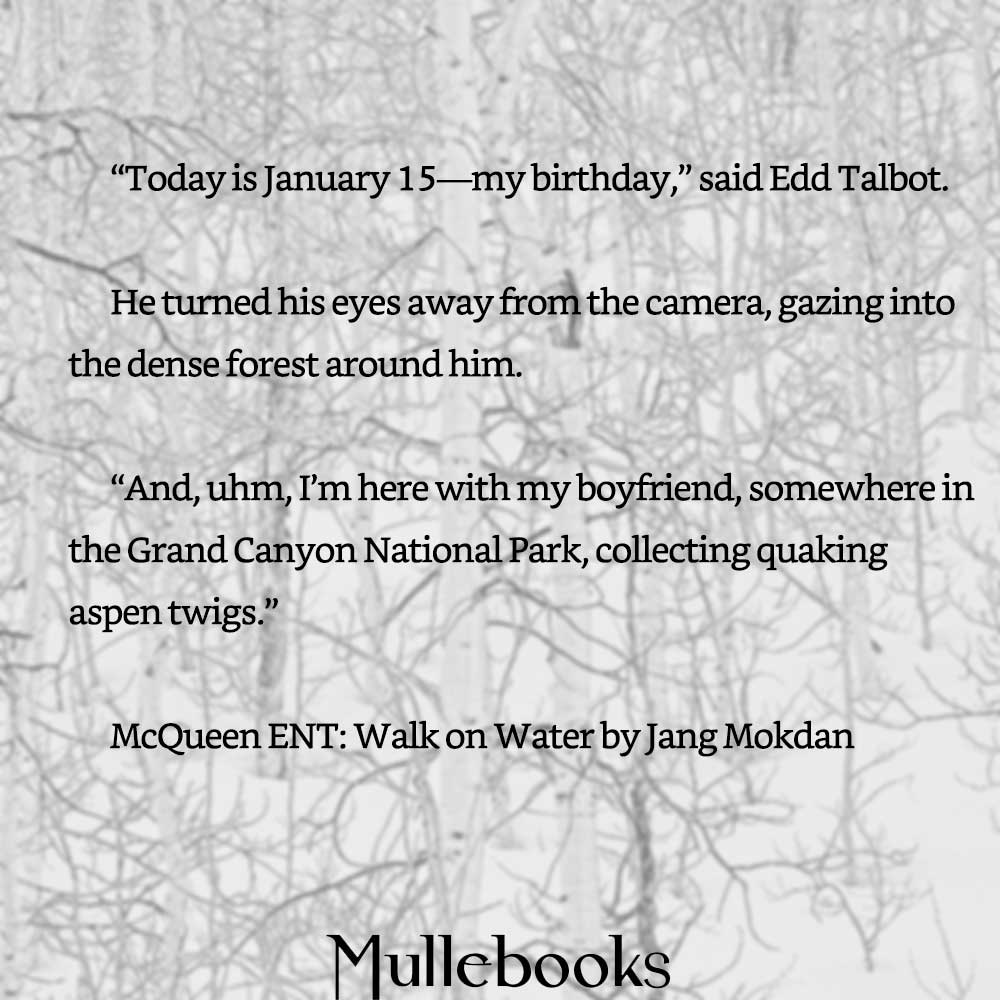 Happy birthday to Edd Talbot of Walk on Water! 🌊We hope you're having a great time with your partner, gathering quaking aspen branches somewhere in the Grand Canyon.

#Walk_on_water #워크온워터 #HappyEddDay #박여운생일축하해