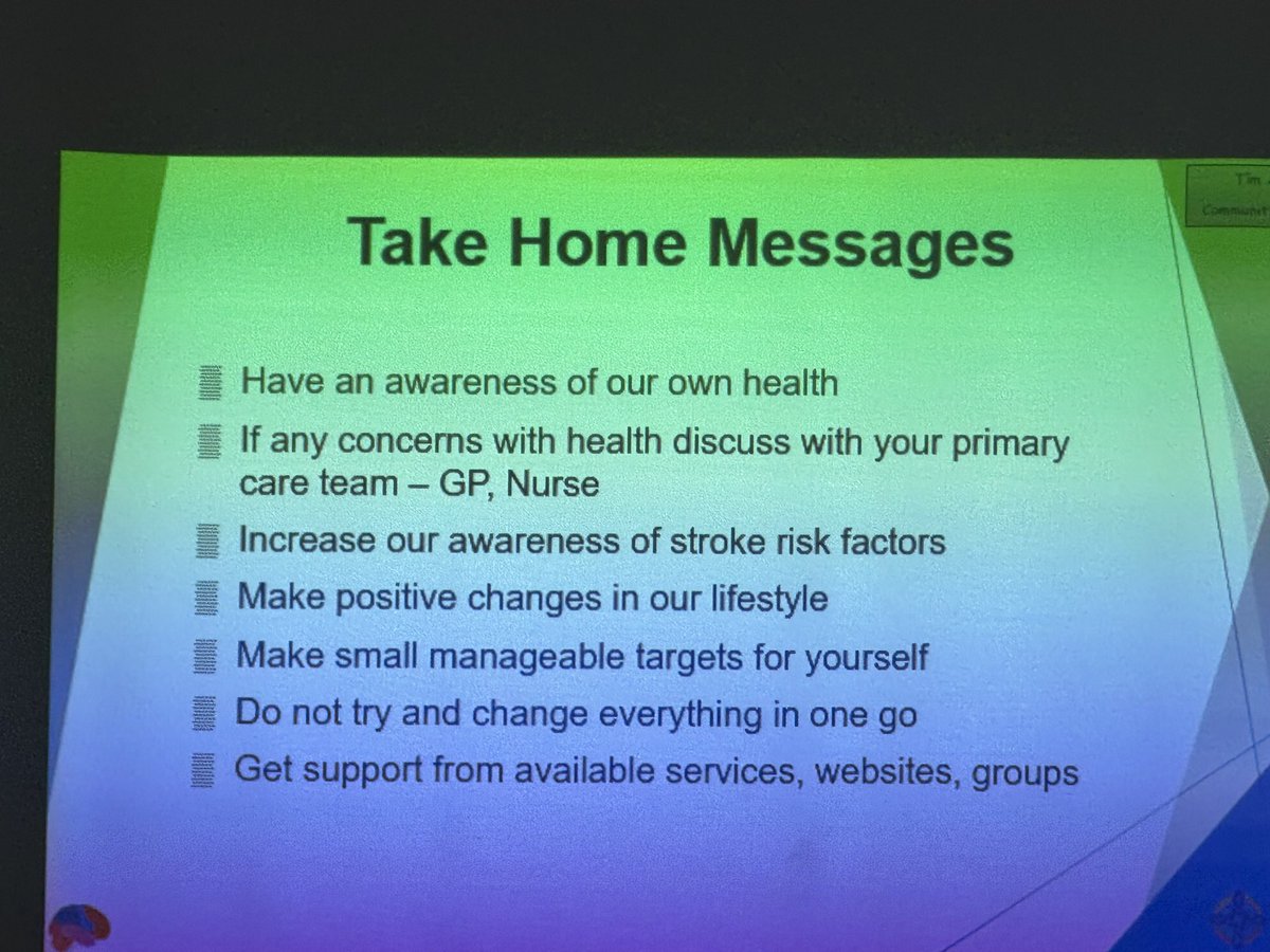 DSNonline's tweet photo. Save this ✅👇 Some take away messages from today’s HAnD session about stroke prevention session! #strokeprevention #HealthAwareness #deafcharity #bsl https://t.co/1HqJvmapi2