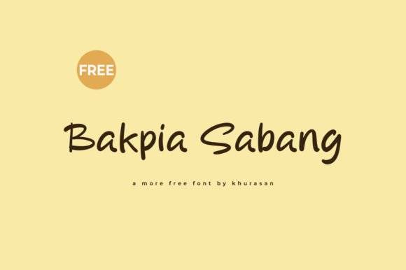 FreeDigitalFile's tweet photo. 🍰 Add charm to your projects with the Bakpia Sabang Font – FREE and perfect for food and fun-themed designs!

👉 https://t.co/2ou9Em2eRp

🎨 Make your creations vibrant and cheerful! https://t.co/NXweo1ayKO