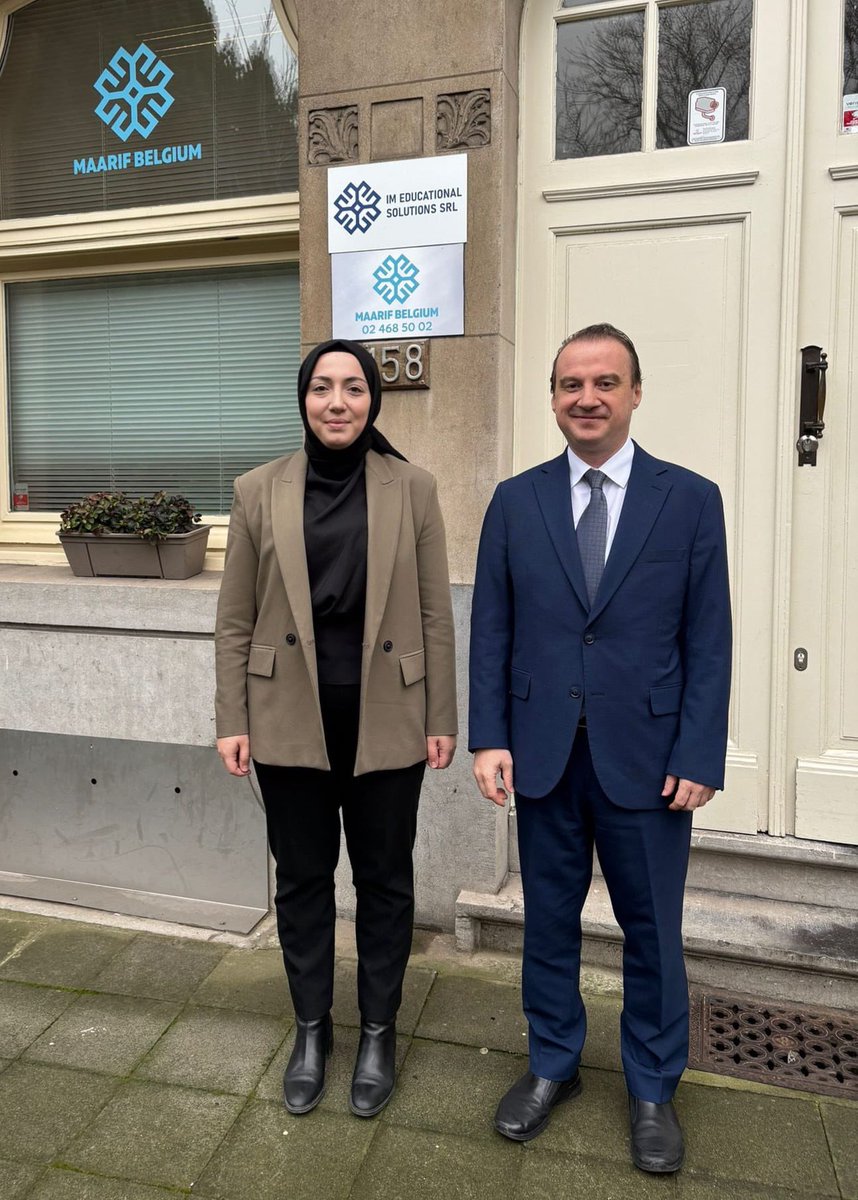 Türkiye in Brussels (@tc_brukselbk) on Twitter photo Türkiye Maarif Vakfı (TMV) Belçika Temsilciliğini ziyaret ederek çalışmaları hakkında bilgi aldık.
TMV Belçika Temsilcisi Büşra Doğan'a konukseverliği için teşekkür ederiz.
<a href="/maarifBE/">Maarif Belgium</a> <a href="/TMaarifVakfi/">Türkiye Maarif Vakfı</a> Türkiye Maarif Vakfı (TMV) Belçika Temsilciliğini ziyaret ederek çalışmaları hakkında bilgi aldık.
TMV Belçika Temsilcisi Büşra Doğan'a konukseverliği için teşekkür ederiz.
<a href="/maarifBE/">Maarif Belgium</a> <a href="/TMaarifVakfi/">Türkiye Maarif Vakfı</a>