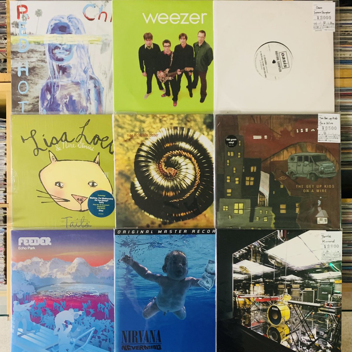 disc_peninsula's tweet photo. こんばんは。
オルタナティブロック等を15枚追加しました。
ご来店お待ちしております。
#円盤peninsula #ディスクペニンシュラ #record #cd #8cmcd #レコード #栃木県 #小山市 #栃木市 #佐野市 #結城市 #筑西市 #宇都宮市 #古河市 #レコード買取 #cd買取 #nirvana #lisaloeb #getupkids #weezer https://t.co/Jmru97ZvK8