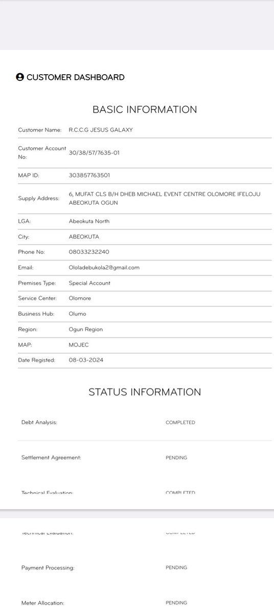 dantj007's tweet photo. @IBEDC_NG FRAUD ALERT!
We are yet to receive our meter after payment for over 1  year. I paid for a 3 phase meter since Oct 2023 but despite several visits to ibedc idi-ori. The designated account belongs to @MojecIntlLtd. Is this a conspiracy to defraud us?
Cc: @fccpcnigeria
@SERAPNigeria https://t.co/Y9V5JFzyMo