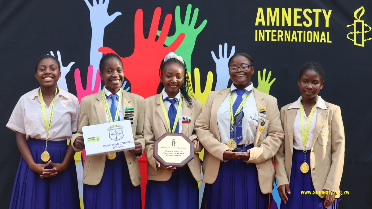 amnesty_zim's tweet photo. What is a Human Rights Friendly School (HRFS) ?

A Human Rights Friendly School places human rights at the heart of the learning experience and makes human rights an integral part of everyday school life. From the way decisions are made in schools, to the way people treat each other, to the curriculum and extra-curricular activities on offer, right down to the very surroundings in which students are taught, the school becomes an exemplary model for human rights education.

It is a school community where human rights are learned, taught, practised, respected, protected and promoted.

Learn more : https://t.co/oeA9PsvHAE