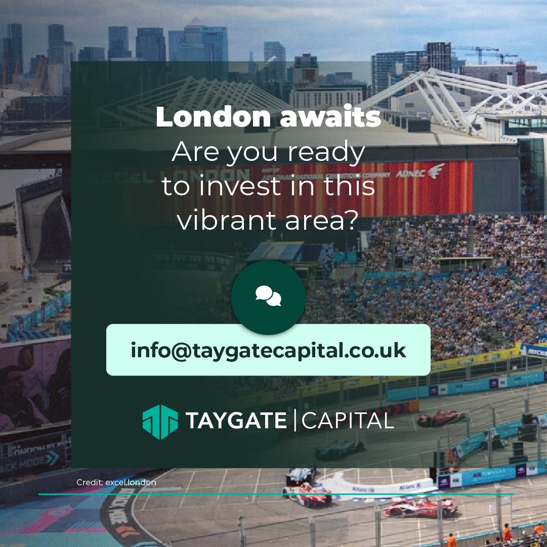 taygate_capital's tweet photo. 🏰 Visit the ExCeL London!

#TaygateCapital #London #Growth #Commercial #Economy #Stability #FYP #ForYouPage https://t.co/5MN3zOifC2