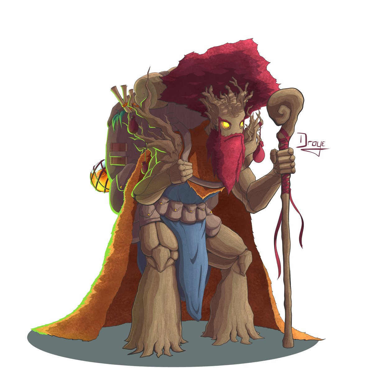 Meet Gormit ! A living tree Alchemist ⚗️and Trinkerer 🛠️

My character in the TTRPG campaign by <a href="/ddant1100/">Ddant</a> (great GM btw)

#illustration #artwork #rpg #ttrpg #dungeonsanddragons #character #oc #drawing #digitalart #digitalpainting #fantasy