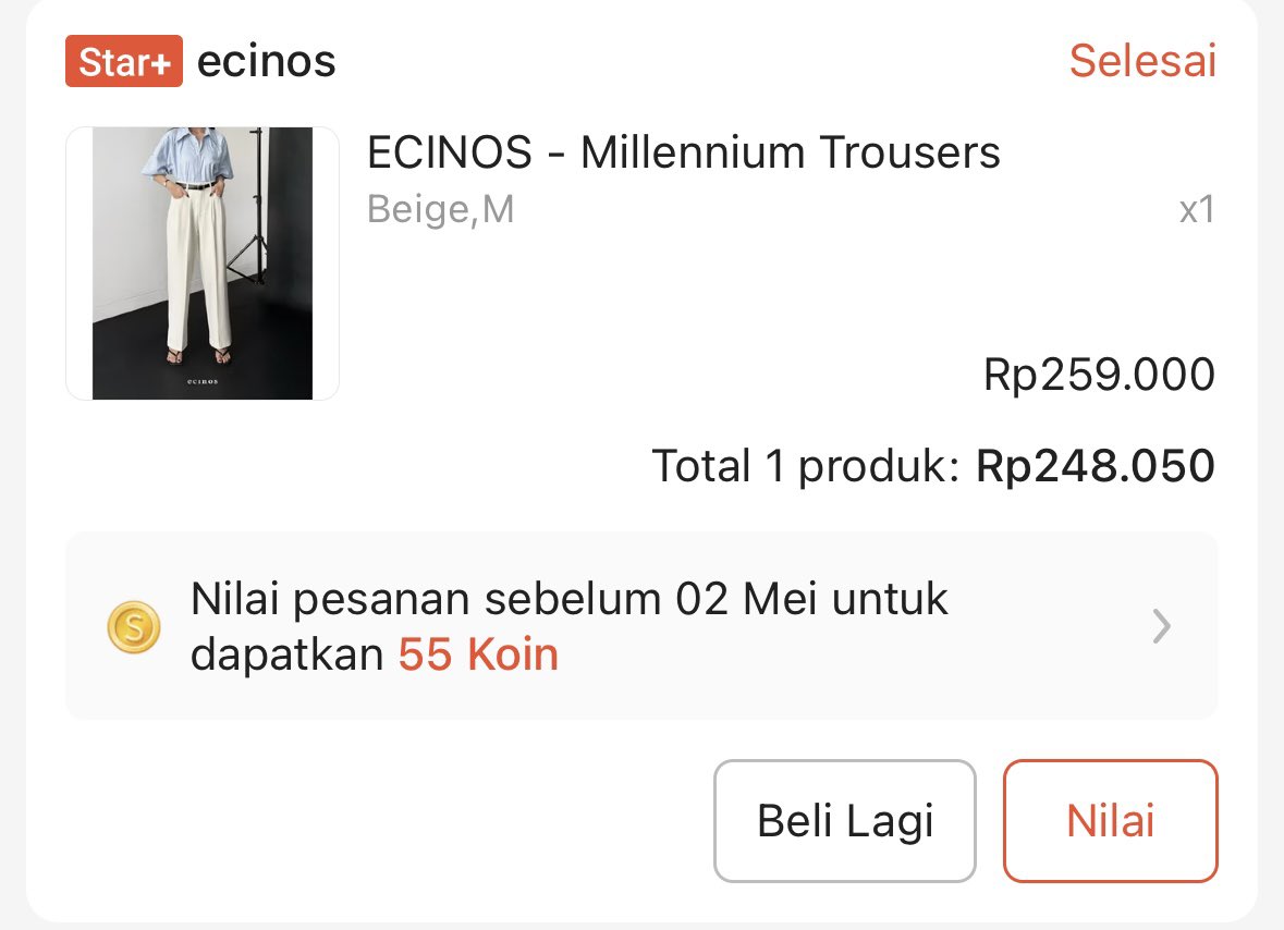 Jesslynalv's tweet photo. My love for ecinos🫶
Happy bisa nemu local brand with great quality productss tapi tetep kasih harga yang reasonable. https://t.co/S9UucOA1Yh