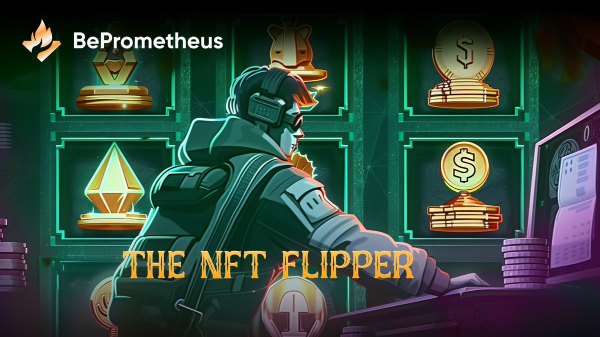 Be_Prometheus's tweet photo. 🎮 Let’s explore the third type of gamer in #BePrometheus: The NFT Flipper!
To succeed in this strategy:
1⃣️ Buy an #Prometheus NFT from the marketplace and burn it to unlock your believer qualification.
2⃣️ Purchase $ASPARK on https://t.co/gx0BpYpWDW and meet the minting token quantity requirements - no need to wait for daily prayers!
3⃣️ Mint new NFTs and list them on the Hall of Gods marketplace at market price or a slight premium.
💰 Current Earnings Analysis:
This approach offers immediate returns or profits, as the market is currently eager for NFTs. By selling at market price, you help stabilize the value of both the NFTs and $ASPARK.
↗️ Moreover, when someone purchases your minted NFT, it’s like having numerous allies working for you - their LP staking rewards will yield a 10% bonus for you.
Are you ready to dive into the world of NFT flipping? 🚀