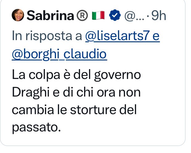 eleginnytea's tweet photo. La colpa è di chi con baggianate tipo “astensioneh!” o “io disconosco l’UE” legittima proprio ciò che fa finta di contrastare. L’unica arma è il voto alle persone che hanno volontà e capacità di cambiare le cose. Cioè Borghi e Bagnai!
Vedi Mes!!
#INostri™️
#Svegliaaa https://t.co/WUI86XYY1A