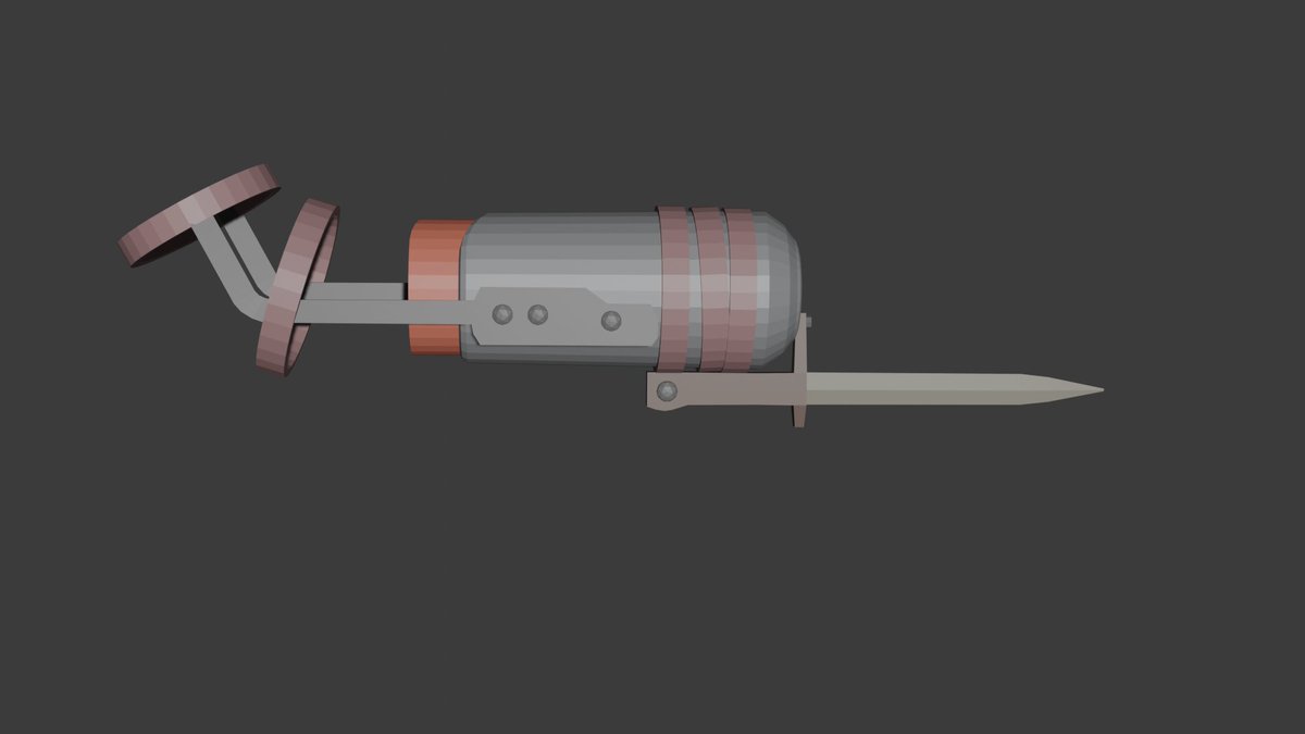 DicesterStudio's tweet photo. Made a low-poly version of Merle Dixon's bayonet arm from #TheWalkingDead ! 🎨 It's a fan project—feel free to download and use it in your projects. Cheers! 🙌  #3DModeling #FanArt #TWD

https://t.co/dXvBGVNePW https://t.co/olx7Gkse7q