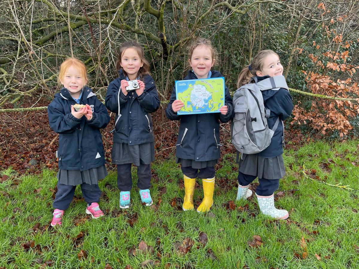 TownCloseSchool's tweet photo. On Monday, Reception were introduced to their new topic, 'The Frozen North', in the Woodland Walk. They discovered a range of items left by a famous resident of the North Pole & are now keen to discover more about life in the Arctic region. 

#TownCloseReception #TownCloseWoodlandWalk #TownCloseOutdoorLearning #TownCloseTopic