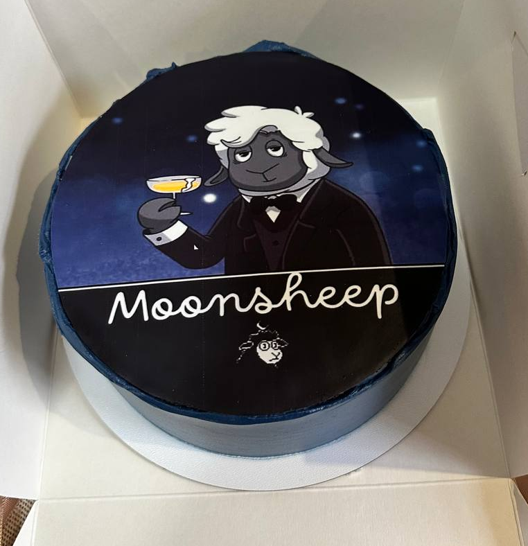 SPanevnik's tweet photo. Today, I received an incredible dessert, and I am eagerly waiting moonsheep and i want wl😉😘
 Welcome @AmaterasuSekai to @moonsheepverse ! https://t.co/ayHJlt32jK