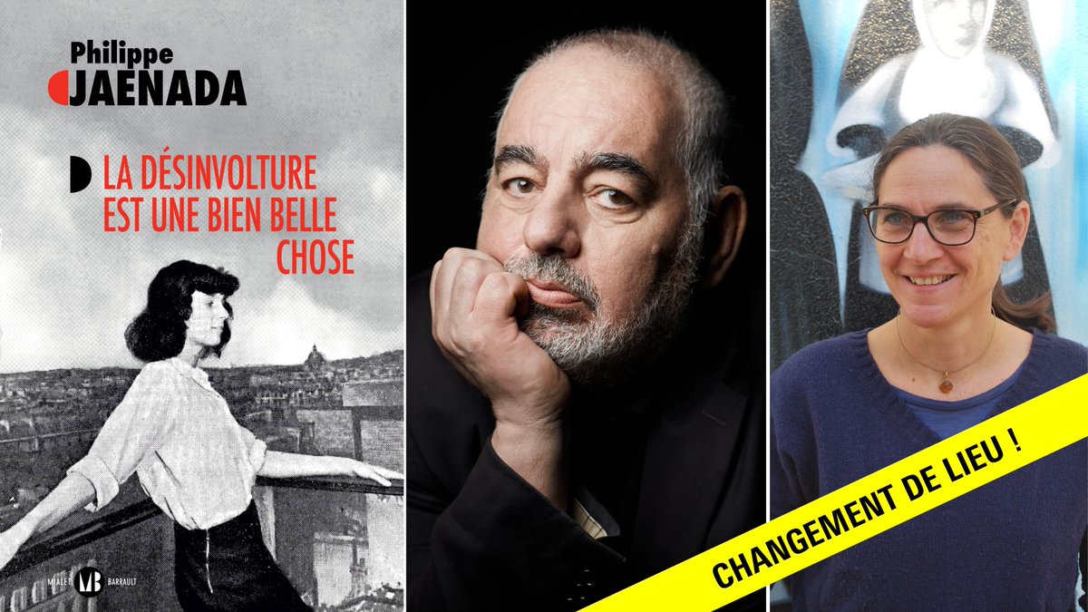 [LIEU MODIFIÉ] En raison de l’occupation de la  <a href="/gaitelyrique/">La Gaîté Lyrique</a>, la rencontre du 29/01 avec Philippe Jaenada (La désinvolture est une bien belle chose <a href="/MialetBarrault/">Mialet-Barrault Éditeurs</a>) &amp; l'historienne Véronique Blanchard se déroulera finalement à la Bpi !
Réservez ici 👉agenda.bpi.fr/evenement/fait…