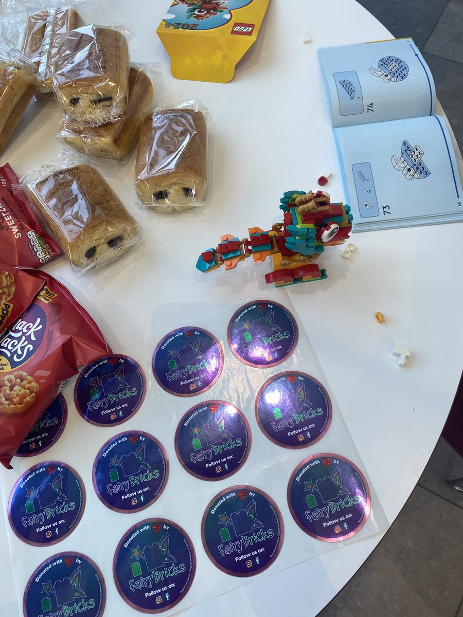 First day of #legoclub2025 🤩 <a href="/TeenageCancer/">Teenage Cancer Trust</a> TYA’s at Protonbeam <a href="/TheChristieNHS/">The Christie NHS</a>  every Wednesday. Special thanks to #fairybricks for providing Lego. 🐲🚚 ❤️