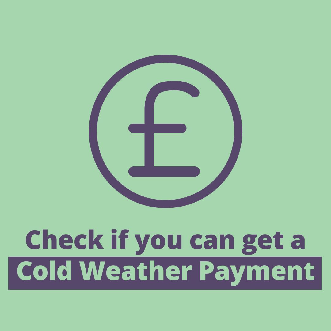 ❄️Did you know you could get a Cold Weather Payment when it's very cold?

This is a one-off payment to help pay for extra heating costs if you get certain benefits.

Check if you’re eligible ⤵️
buff.ly/3GATide