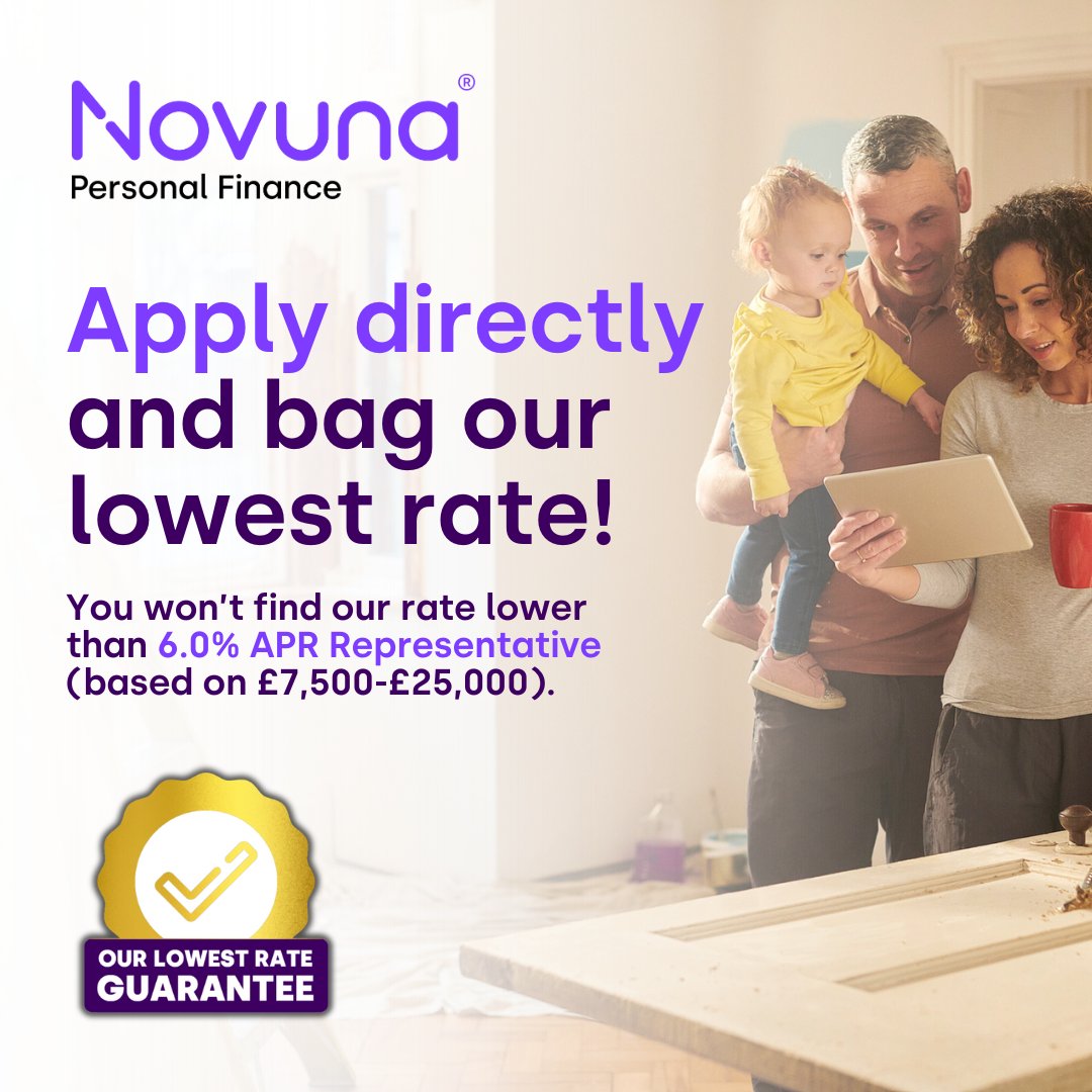 Got big plans for the year ahead? Whether you want to upgrade your home, take the trip of a lifetime or treat yourself to a new car, your plans may be closer than you think.

Loans start from 6.0% APR Representative when you apply directly.

Get a quote 👉 ow.ly/usw150UG6uP