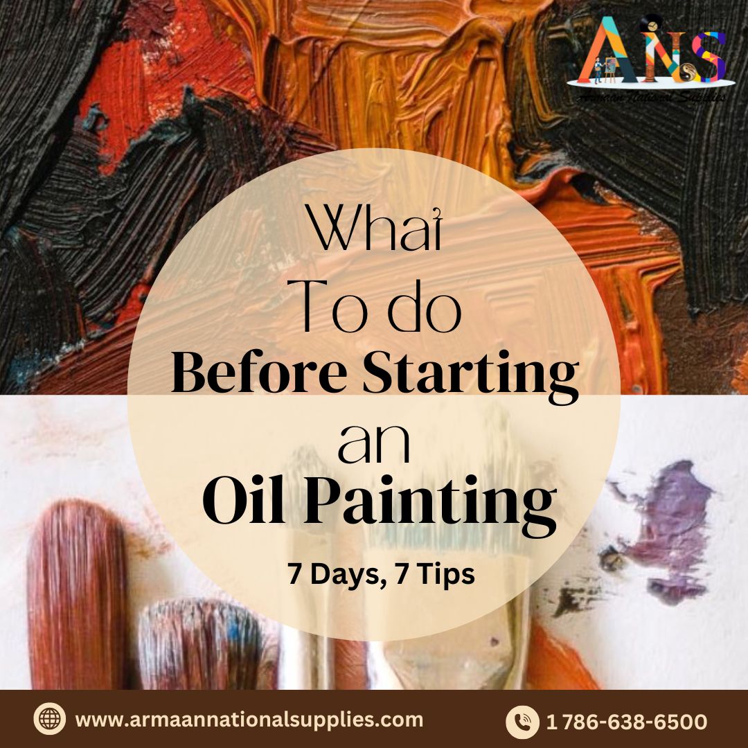 armaannationals's tweet photo. π¨ Master the Basics: Prep smart before you paint your masterpiece!
#armaannationalsupplies #oilpaintingtips #paintingprep #artisticbeginnings #oilpaintingjourney #preparetopaint
Contact us at:- 1786-638-6500
Visit Us At:- https://t.co/0S3QxslRXl https://t.co/GrjkVJ6nSG