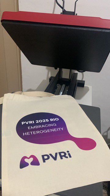 Hot off the printing press!! #pvri2025 delegate bags are ready. With only 2 weeks to go, we can’t wait to see you all in Rio soon! #pulmonaryhypertension