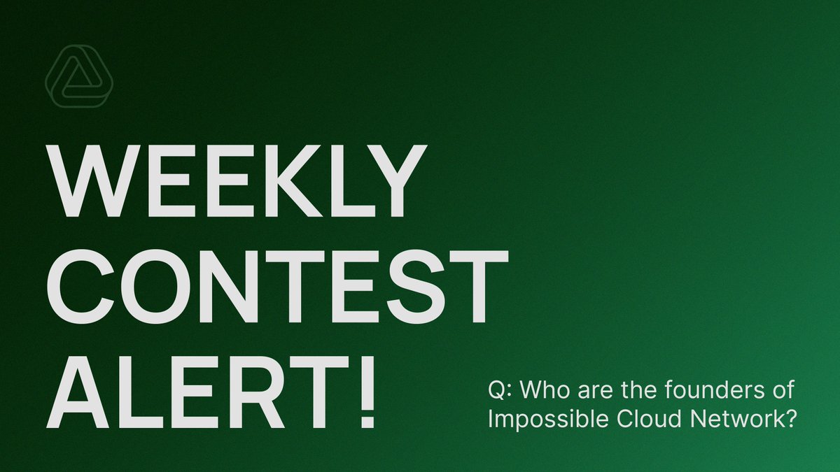 Impossible Cloud Network tweet media