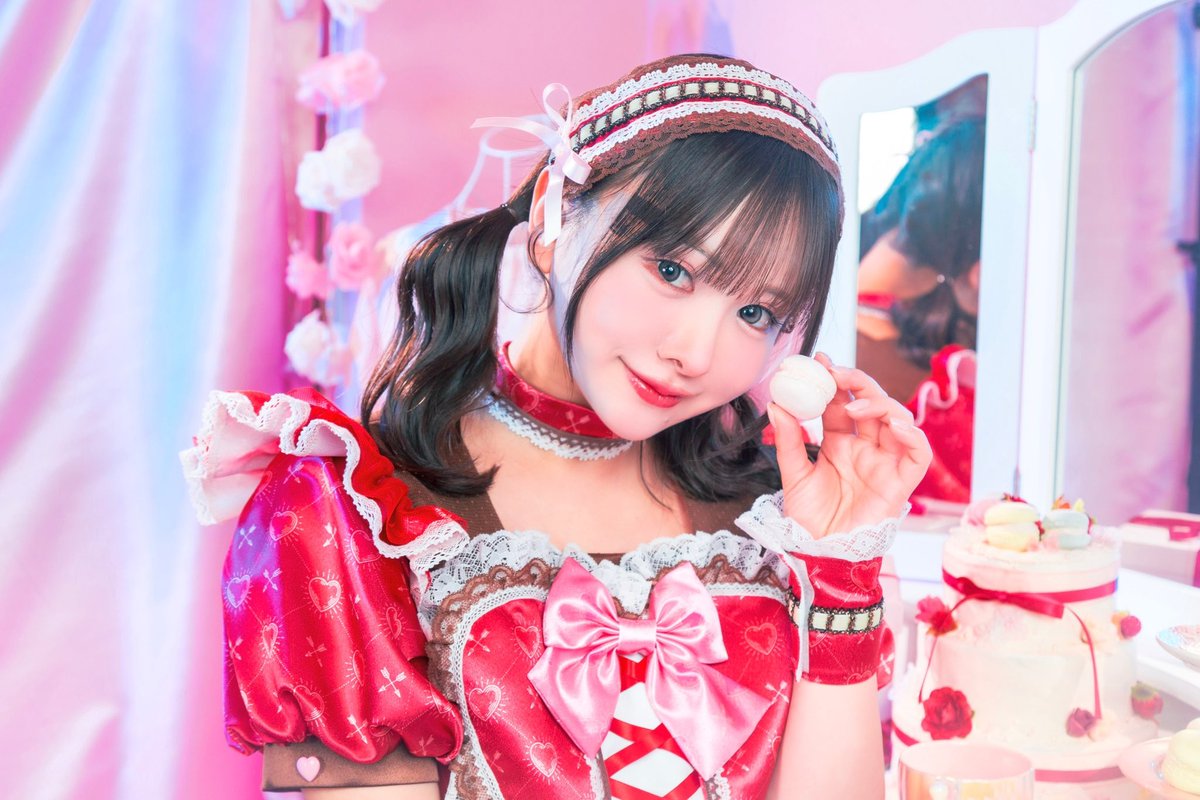衣装モデルをさせて頂きました❤️🎀 大好きなかなちゃんと可愛い衣装