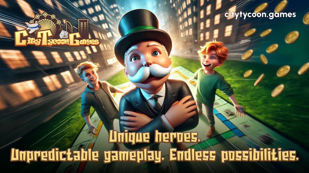 BQWL88's tweet photo. 🎯 Unique heroes. Unpredictable gameplay. Endless possibilities.
🏙 #CityTycoonGames transforms your gaming skills into crypto rewards! Trade, strategize, and watch your digital city rise.
🌟 No two cities are the same!
$CTG https://t.co/zXUj7qXJSO
