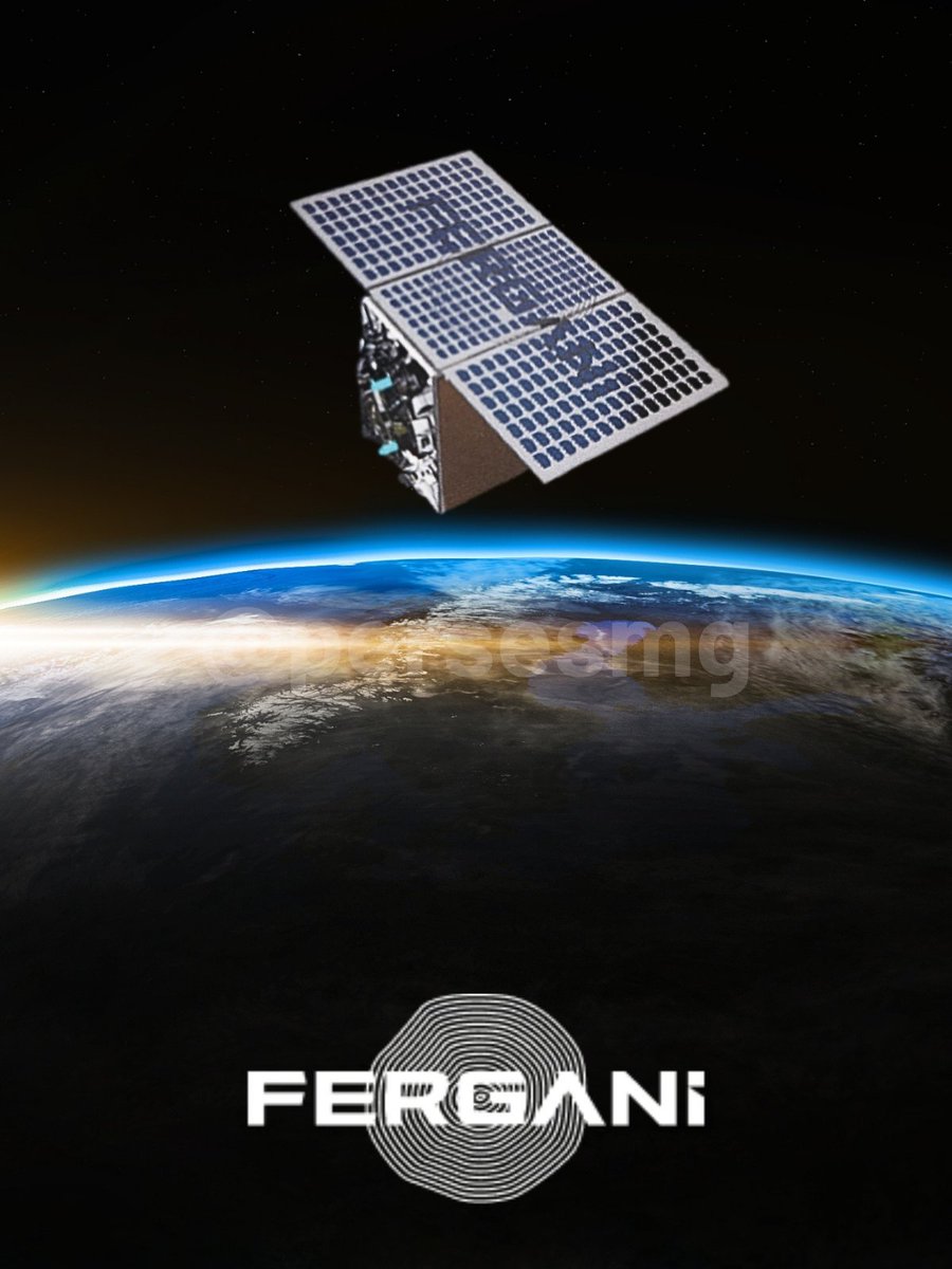 Voyage2Victory's tweet photo. BAYKAR's first step into space: 

World's leading #UAV manufacturer @BaykarTech 's satellite company #Fergani's first #satellite launched

Fergani's first satellite, FGN-100-d1, was launched into space with a Space X Falcon 9 rocket. https://t.co/h0VKvkNqRj