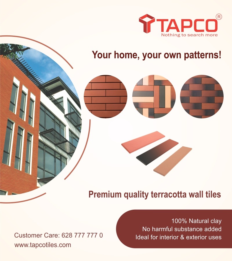 TAPCO premium quality terracotta jaalis. Made from 100% natural clay. A perfect choice for your interior and exterior use.

For all business inquiries, Please reach out to us
+91 9388773717
Visit - tapcotiles.com
.
.
.
.