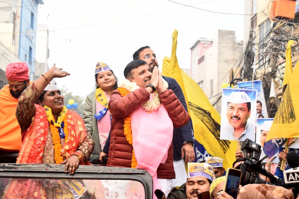 Sanjay Singh AAP tweet media