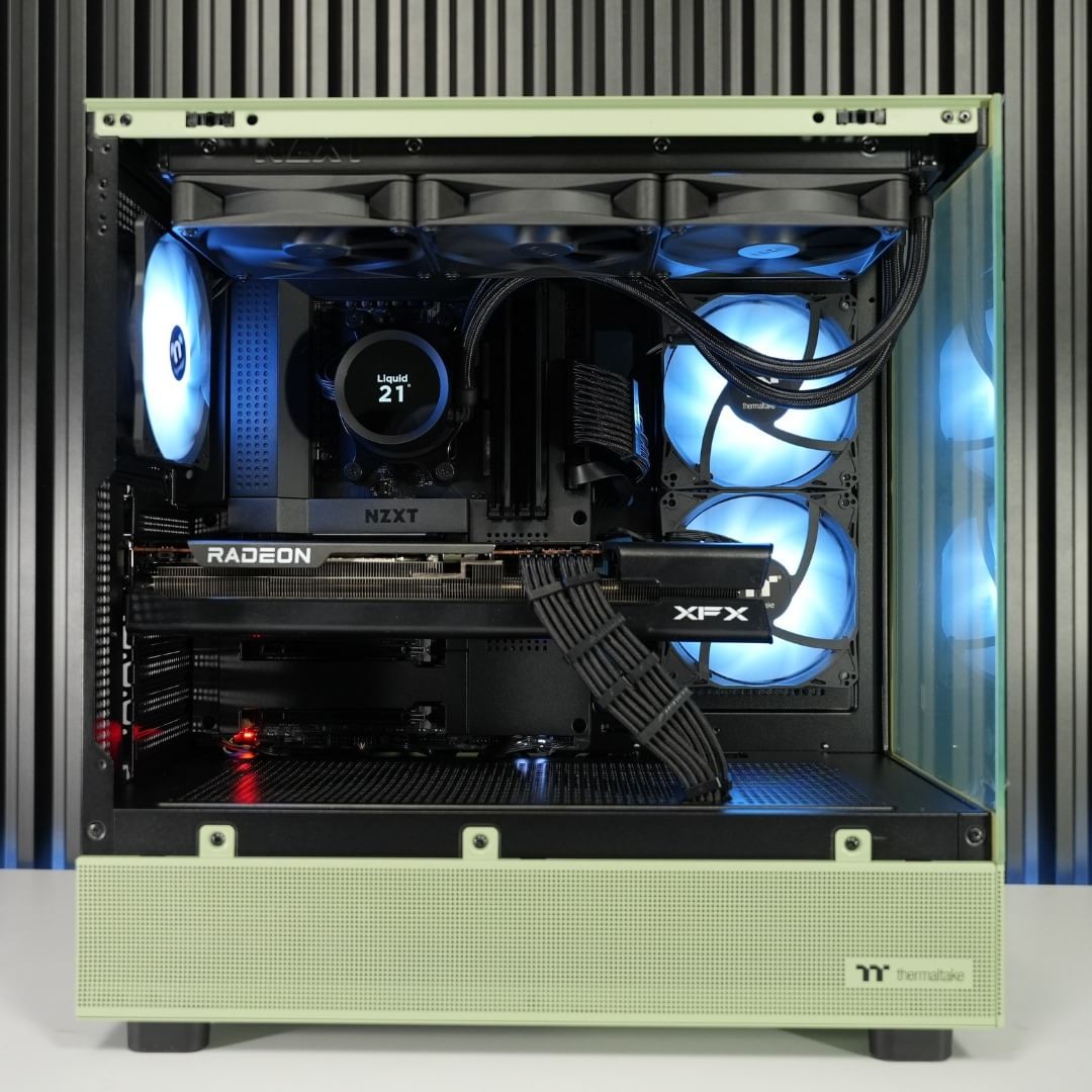 Thermaltake_UK_'s tweet photo. Thermaltake View 270 Matcha Green ATX case.
We have 3 other colours too, take a look....
@ScanComputers : https://t.co/g6cxIMheTF
#Thermaltake #view #ATXCase https://t.co/46Pl3HLUwX