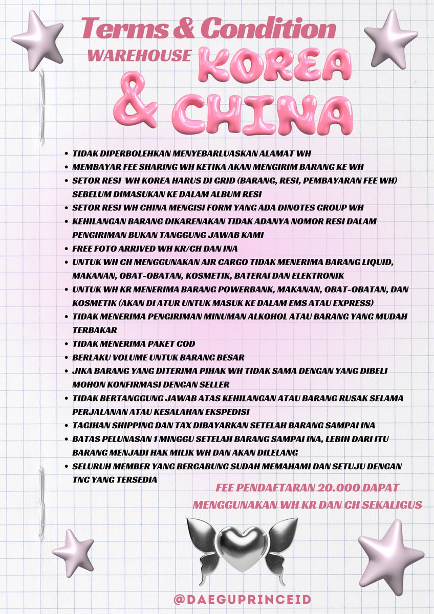 Daeguprince WH KR, CH, & JP tweet media