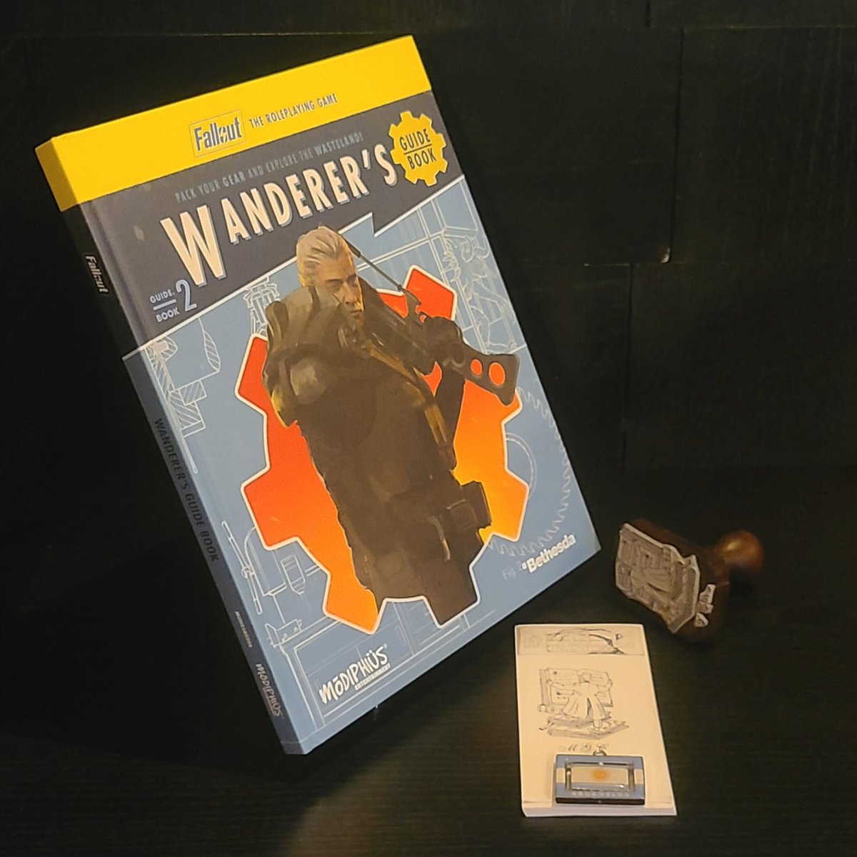 mgc_inventory's tweet photo. :book: ID_b1180
Fallout: The Roleplaying Game Wanderers Guide Book (5-abr-2024, Modiphius)
Varios
236p - HardCover - ING
#fallout #falloutrpg #modiphius #wanderer #falloutguidebook #books #libros #collector #bookworm #bookaholic #vintagebooks #books #bookcommunity #bookcovers https://t.co/NcN96ain5L