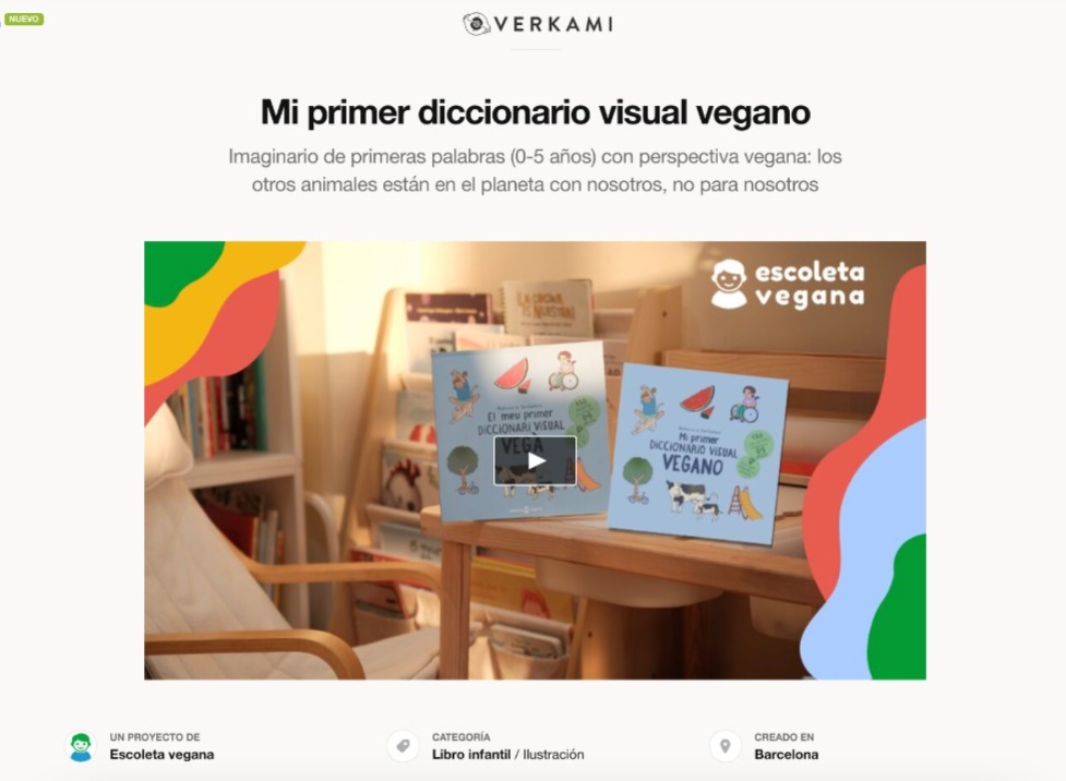 Ya podéis participar en nuestro Verkami, ¡ya está abierto! 🩵🤍💚 vkm.is/diccionarioveg…

Cuantos más mecenas haya, más posibilidades de que el proyecto salga adelante. ¡Participa y difunde!

(CONSEJO: Hay varias recompensas. 👀 Revisad bien cuál se ajusta más a vosotras)