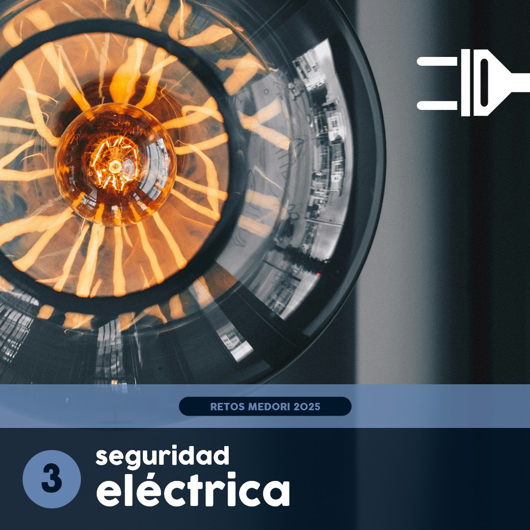 ⚡ Tercer Reto: Seguridad Eléctrica 🔒

En <a href="/medori_electr/">Medori Electricidad</a> , la protección es prioridad:

🚨 Materiales de máxima calidad
🔍 Inspecciones rigurosas
📋 Formación constante

Tu tranquilidad comienza con un sistema eléctrico confiable. ¡La seguridad es nuestro estándar!