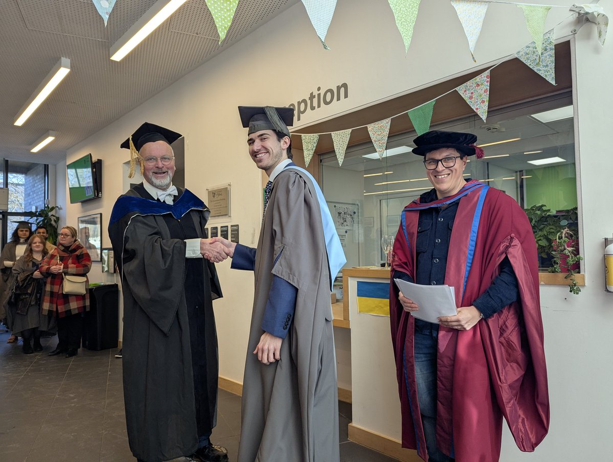 ICYMI - here's a few snapshots of our brilliant students at this month's departmental graduation ceremony. Showing a true passion for #environment and sustainability. Congratulations again to our allstars, we can't wait to see the impact you'll make! 🌍🎓

#UoYgraduation